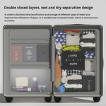 Suitcase Factory - OEM/ODM Custom Travel Bag Set Rolling Trolley 20 24 26