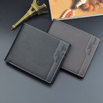 Card Holder Factory - OEM/ODM Custom High Quality PU Leather Men's Wallet
