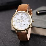 Quartz Watch Factory - OEM/ODM Custom Fashion Men's Gold Wrist Watch 2025