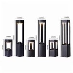 Solar Bollard Light Manufacturer - OEM Waterproof IP65 Pathway Garden Landscape