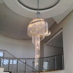 Rotating Tassel Chandelier Factory - OEM New Creative Wedding Hotel Decorative