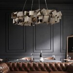 Metal Pendant Light Manufacturer - OEM Designer Art Irregular Creative Chandelier