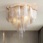 Aluminum Chain Chandelier Manufacturer - OEM Tassel Ceiling Nordic Luxury Hanging