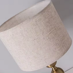 Metal Table Lamp Factory - OEM Modern Simple Fabric Night Lights Hotel