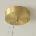 Ring Ceiling Light Factory - OEM Villa Hotel Alabaster Circle Chandelier