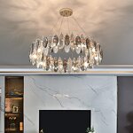 Round Crystal Chandelier Manufacturer - OEM Modern European Bedroom Luxury Lighting