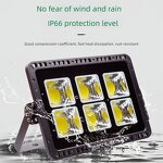 Solar Floodlight Factory - OEM Outdoor Waterproof IP66 100-500w Remote Control