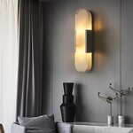 Marble Wall Sconce Manufacturer - OEM Minimalist Long Strip Brass Wall Lamp