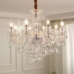 Glass Chandelier Factory - OEM Wedding European Crystal Luxury Living Room