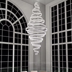 Crystal Chandelier Factory - OEM Modern Luxury Spiral Staircase Lighting