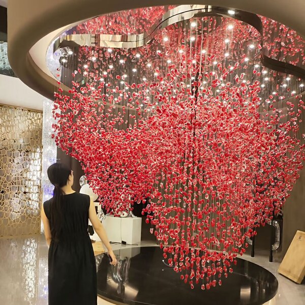 Crystal Chandelier Factory - OEM Custom Large Project Villa Lighting