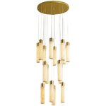 Alabaster Chandelier Factory - OEM Modern Villa Staircase Ceiling Light