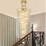 Gold Pendant Light Factory - OEM Trendy Spiral Staircase Multiple Pendants