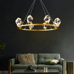 Crystal Ball Pendant Light Factory - OEM Crystal Stainless Steel Brass Copper