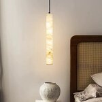 Marble Pendant Light Manufacturer - OEM Simple Natural Marble Chandelier