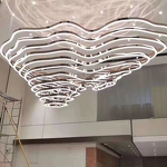 Multi-layer Chandelier Factory - OEM Custom Italian Design Wave Ceiling Light
