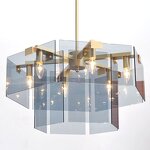 Farmhouse Pendant Light Manufacturer - OEM High Quality Smoky Gray Glass Nordic