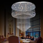 Crystal Ball Pendant Light Manufacturer - OEM Contemporary Stairs Hotel Ceiling