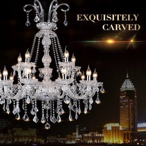 Crystal Beads Chandelier Manufacturer - OEM Europe Cheap Staircase Hotel Hall