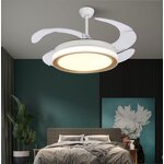 Remote Ceiling Fan Factory - OEM Modern 42 Inch 3 Blade LED Light