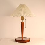 Wood Table Lamp Manufacturer - OEM American Retro Fabric Desk Wireless Charger