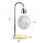 Floating Table Lamp Manufacturer - OEM Wireless Charger 3D Magnetic Levitating Moon