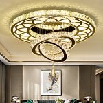 Crystal Ceiling Light Manufacturer - OEM Luxury K9 Clear Crystal Lamp