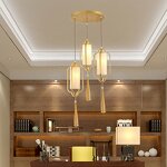 Black Lantern Pendant Light Factory - OEM Chinese Retro Style Villa Stair Lighting