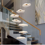 Acrylic Pendant Light Manufacturer - OEM Modern Home Nordic Lotus Leaf Design