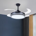 Ceiling Fan Manufacturer - OEM All Copper Motor ABS Blade LED Light