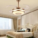 Gold Ceiling Fan Manufacturer - OEM Hot Sale Indoor Decoration Fancy Lights