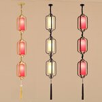 Black Lantern Pendant Light Factory - OEM Chinese Retro Style Villa Stair Lighting