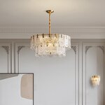 Frosted Glass Pendant Light Factory - OEM European Vintage Round Loft Design