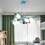 Cartoon Aircraft Pendant Light Factory - OEM Creative Decorative Kids Rooms