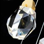 Crystal Pendant Light Manufacturer - OEM Staircase Hanging Rock Chandelier