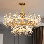 Crystal Chandelier Factory - OEM Nordic Modern Flower K9 Decorative Lighting