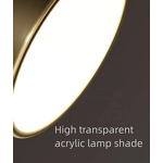 Brass Ceiling Light Factory - OEM Round Porch Nordic Simple Corridor Lighting