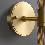 Brass Wall Sconce Factory - OEM Hardwired Retro Design Lobby Wall Light