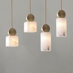 Marble Chandelier Factory - OEM Minimalist Chain Texture Pendant Light