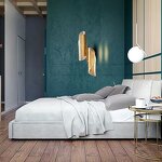 Acrylic Wall Lamp Manufacturer - OEM Modern Creative Metal Transparent Streamer