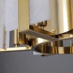 Marble Pendant Light Factory - OEM Ceiling Natural Marble Gold Decorative