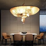 Tassel Chandelier Factory - OEM Customization Modern Spiral Snails Artistic