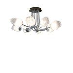 Gold Pendant Light Manufacturer - OEM Modern LED Black Iron Nordic Chandelier