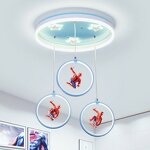 SpiderMan Ceiling Light Factory - OEM Modern Creative Eye Protection Cartoon