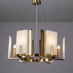 Marble Pendant Light Factory - OEM Ceiling Natural Marble Gold Decorative