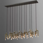 Linear Pendant Light Factory - OEM American New Stylish Creative Designer