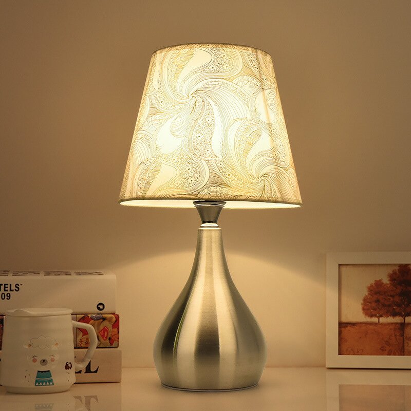 Fabric Table Lamp Manufacturer - OEM Wholesale Home Decor Bedroom Nordic Modern