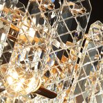 Smoke Grey Chandelier Factory - OEM Circle Living Room Modern Luxury Crystal