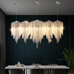 Fringe Pendant Light Factory - OEM Dining Room Villa Decorative Tassel Chain