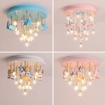 Carousel Chandelier Factory - OEM Modern Children's Room Princess Boy Girl